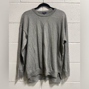 SPLENDID  silver sparkly sweater size large